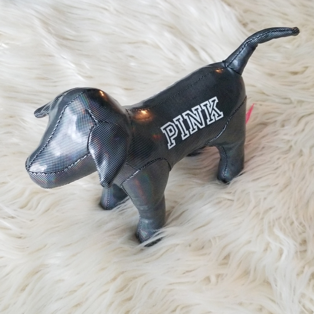 RARE!!Victoria's secret PINK stuffed dog NWOT - Picture 2 of 8